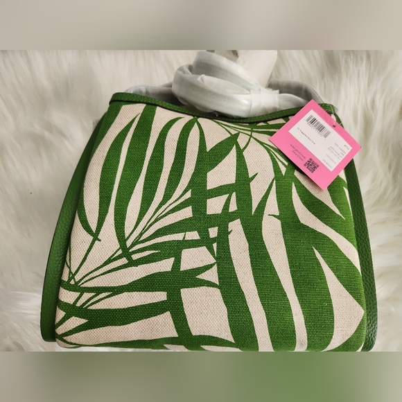 NWT Kate Spade Leaf Print Handbag - Picture 3 of 3